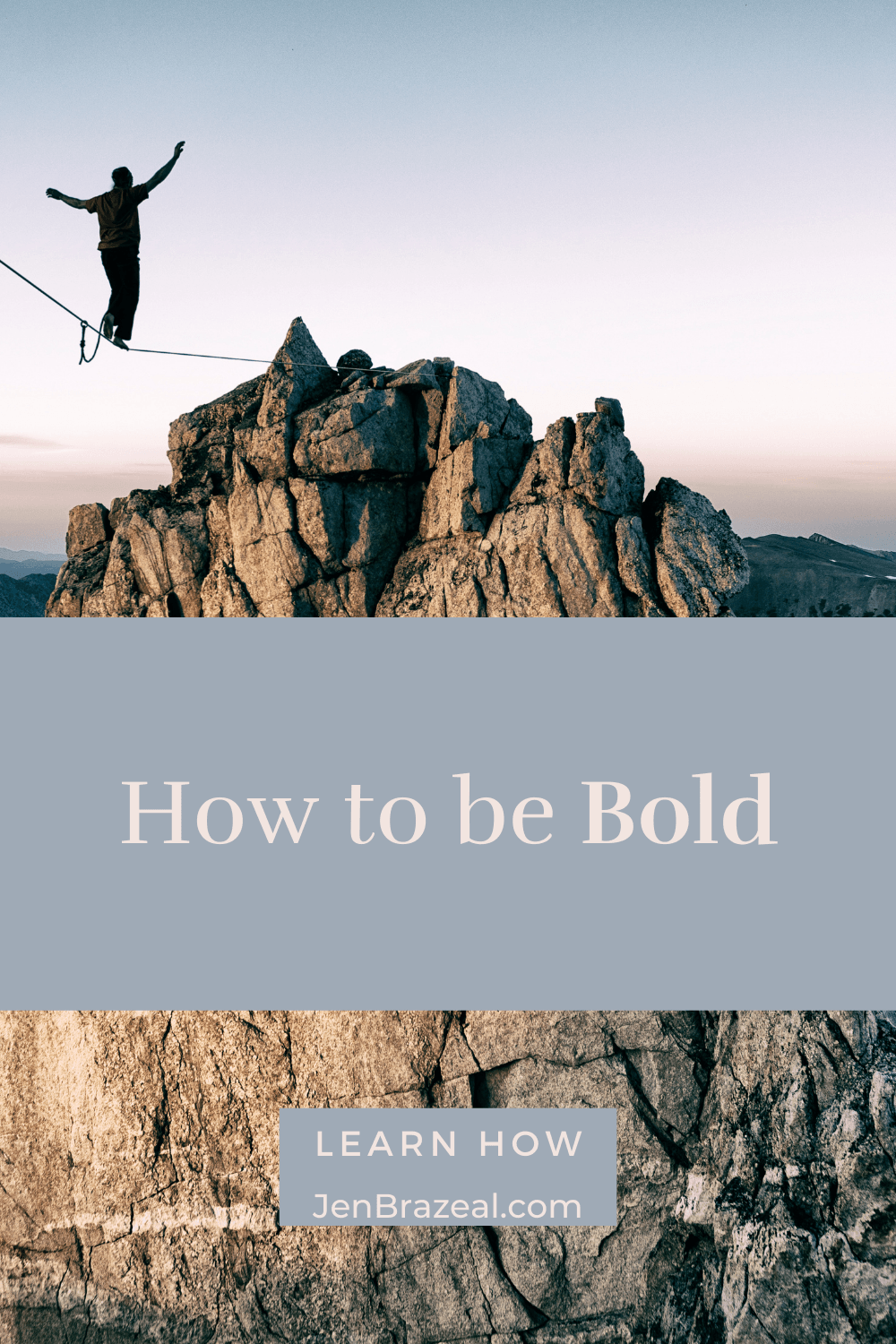 How to be Bold | The Unhurried Life 