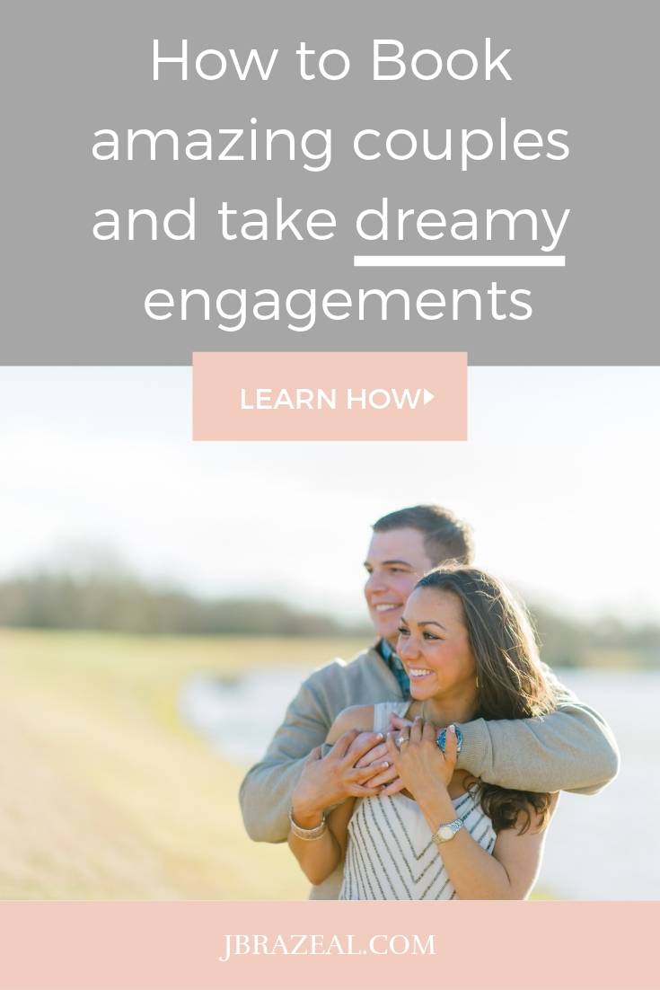 How to book great clients and take dreamy engagement pics