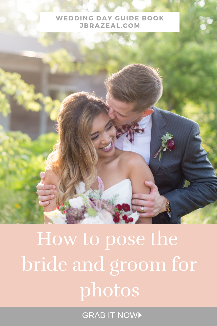 See where to stand and how to pose the bride and groom during the first look