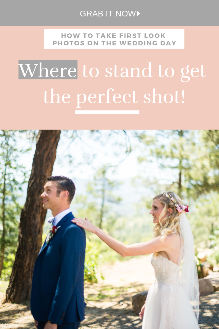 How to get the perfect first look shot