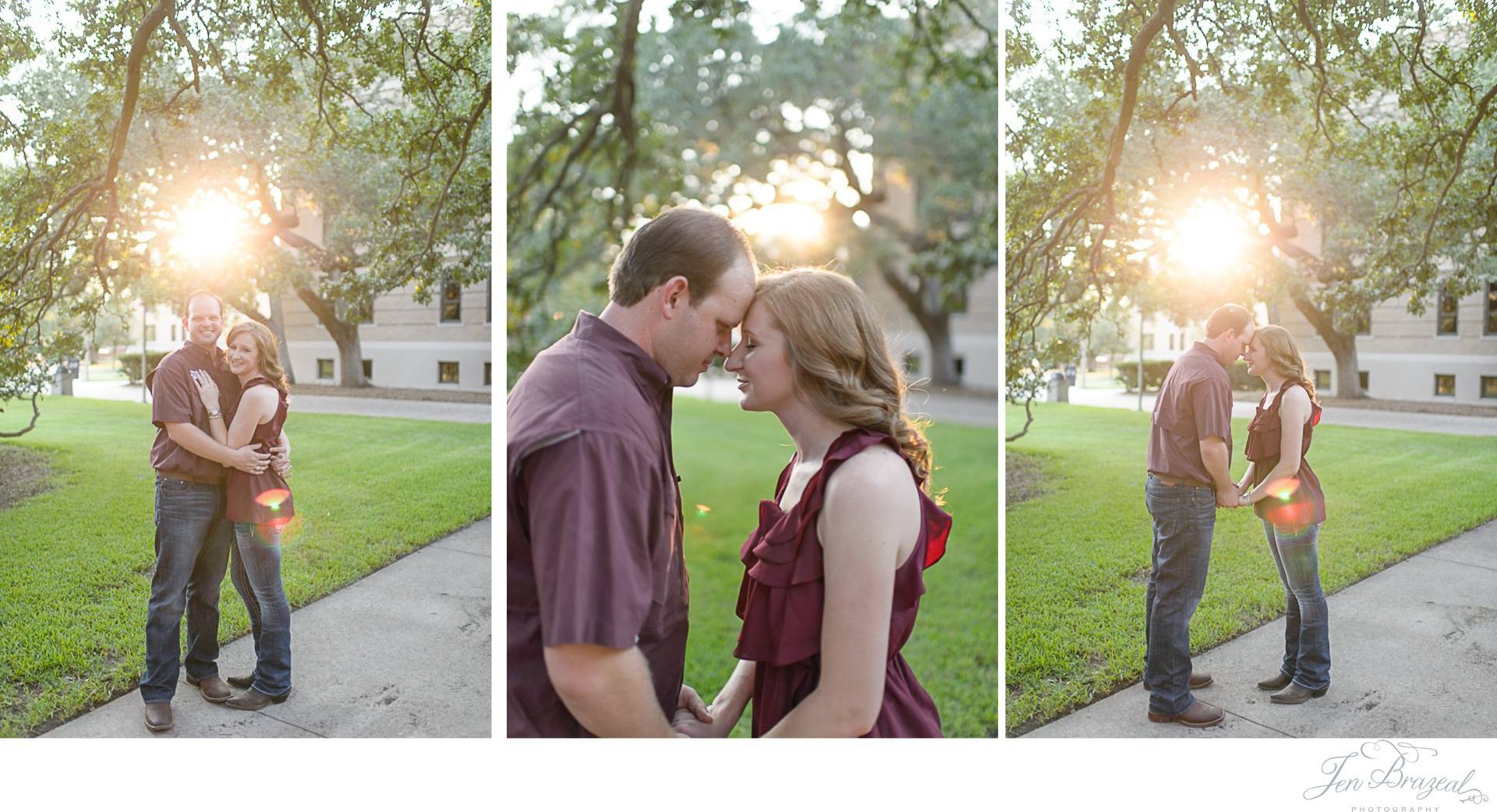 Engagement Pictures in College Station