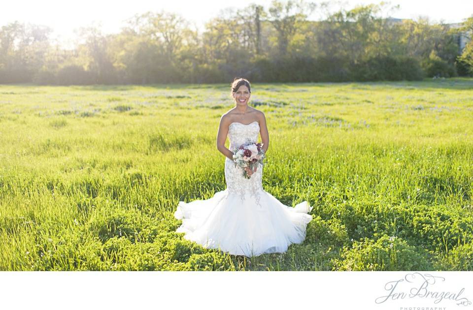 George Bush Library Bluebonnet Bridals