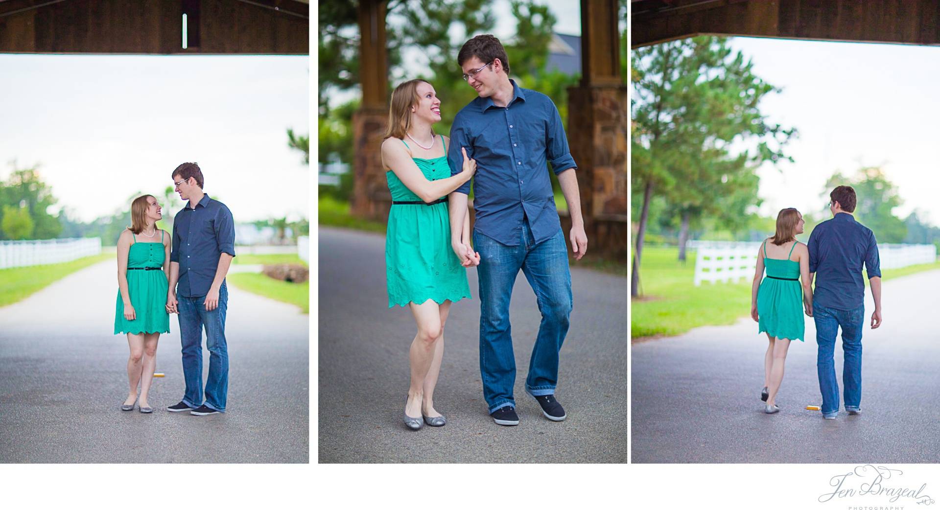 3 College Station Engagement Portraits