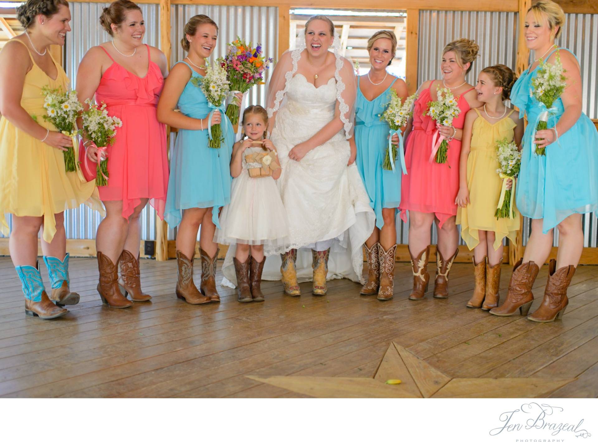 wildflower barn wedding