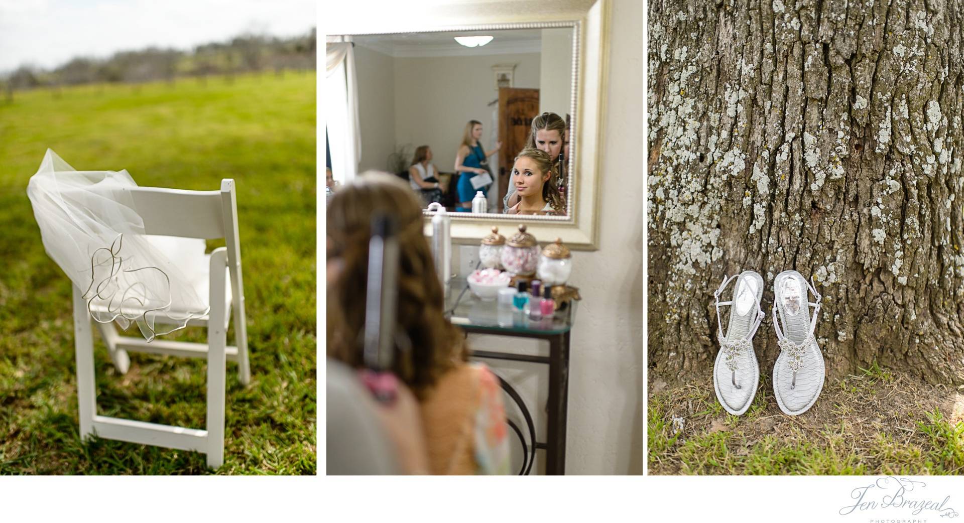 bride getting ready