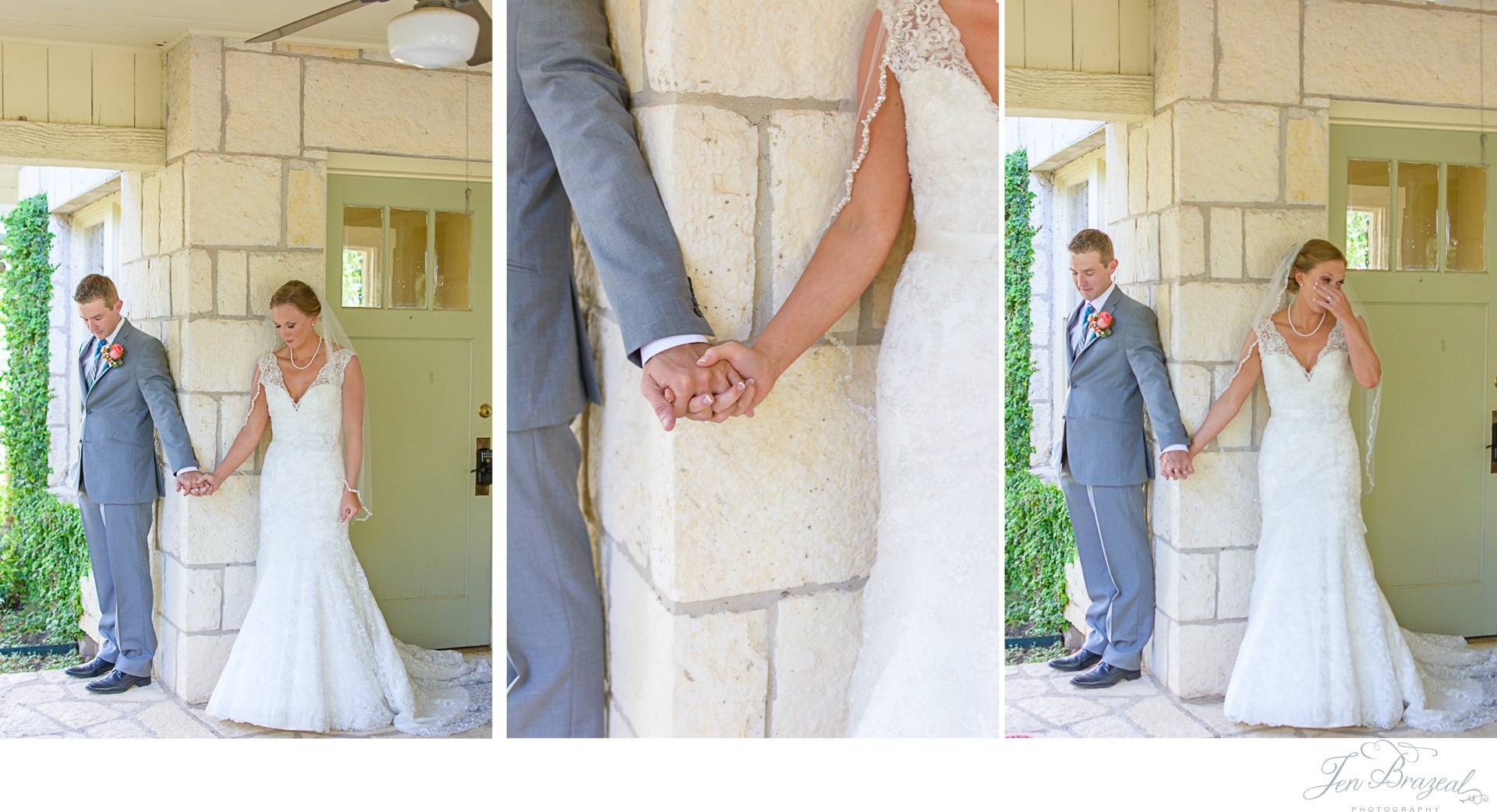 Bride and Groom Before Wedding