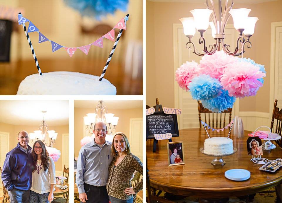 gender reveal party decorations