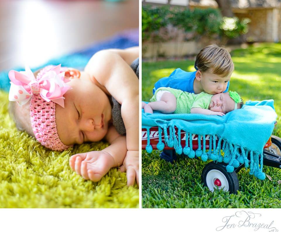 wagon as a photo prop