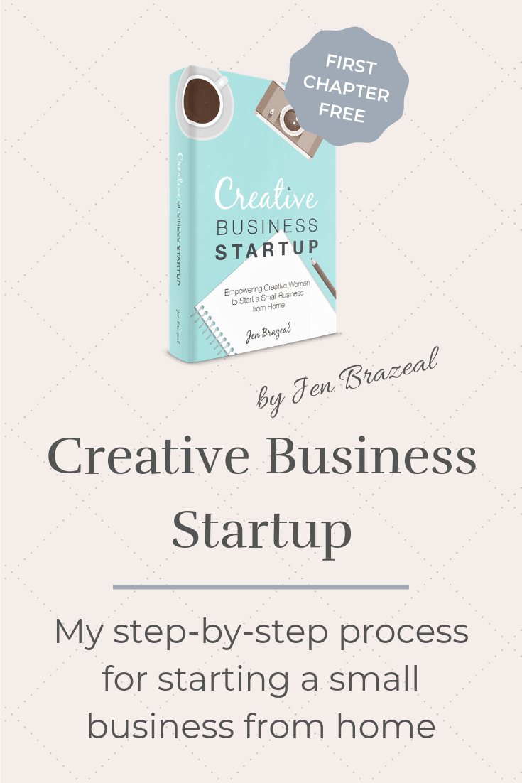 Creative Business Startup - Get the first chapter free!
