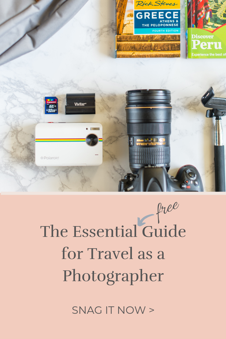 See what photography equipment I bring with me on my travels